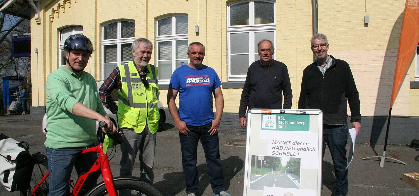 ADFC-Spitzen beim Pressetermin