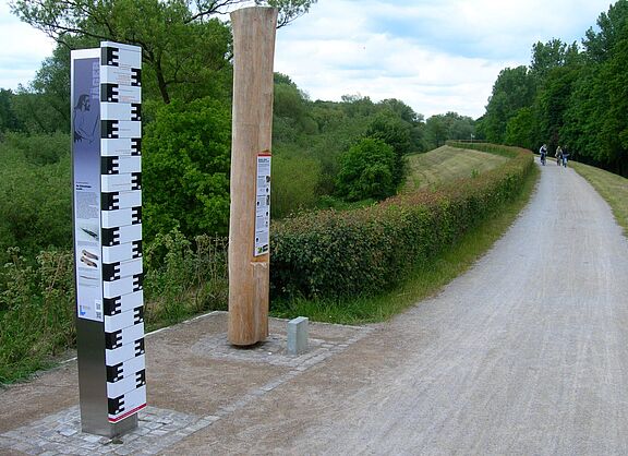 Infostation am Rundweg Lüner Lippeaue