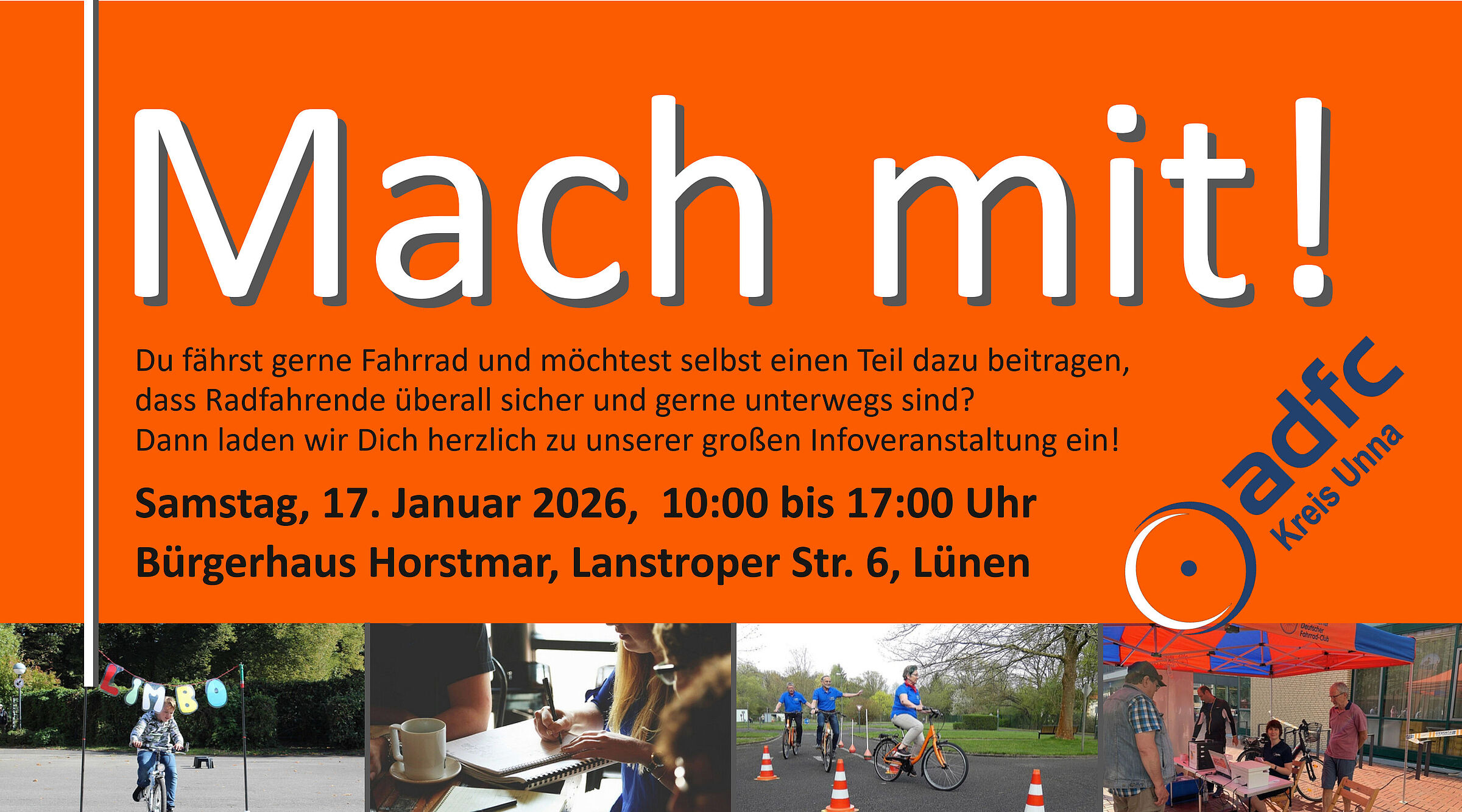 Plakat Mach mit!