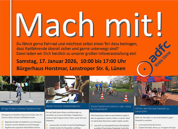 Plakat Mach mit! Plakat Mach mit!