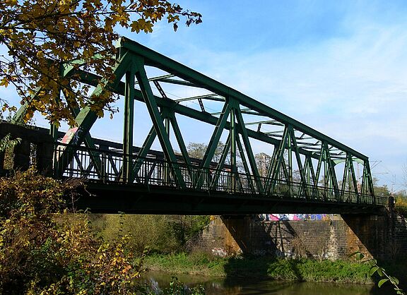 Eisenbahnbrücke über Lippe