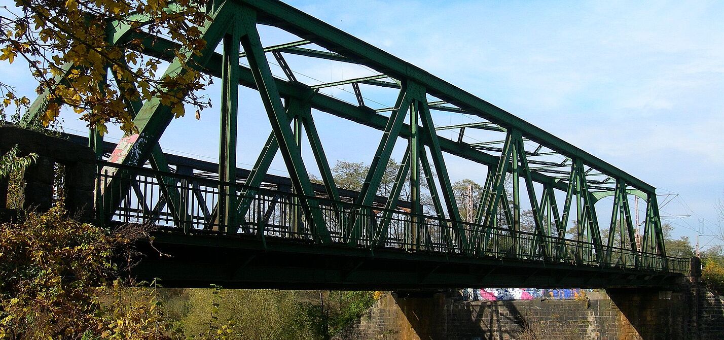 Eisenbahnbrücke über Lippe