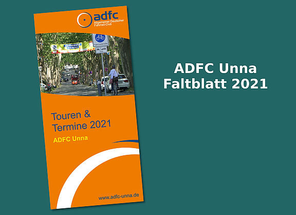 Faltblatt ADFC Unna 2021