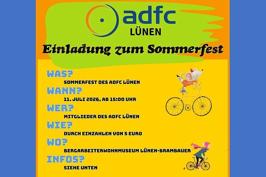 Einladung zum Sommerfest 2026