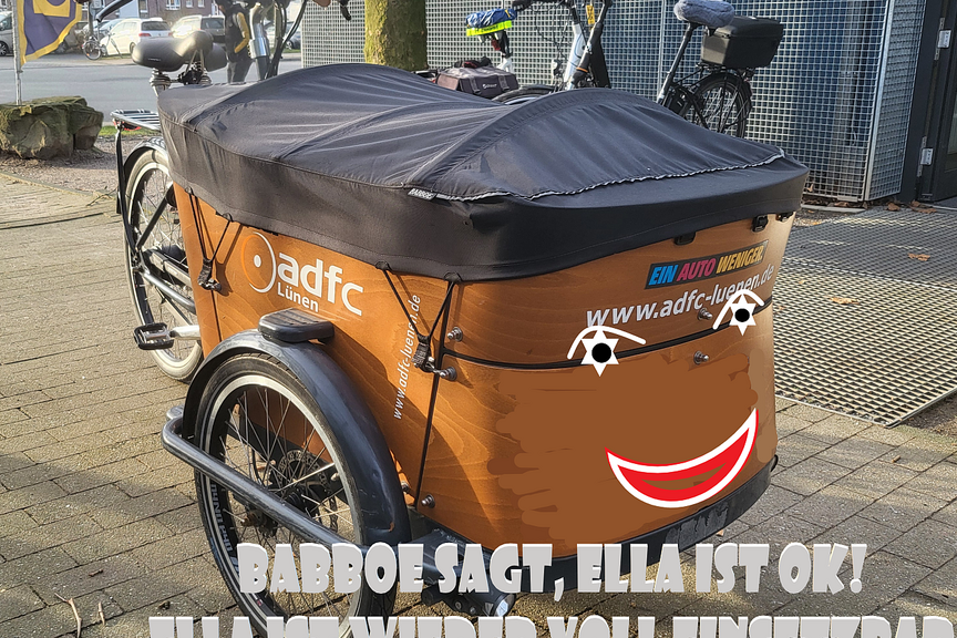 ELLA ist wieder einsatzbereit