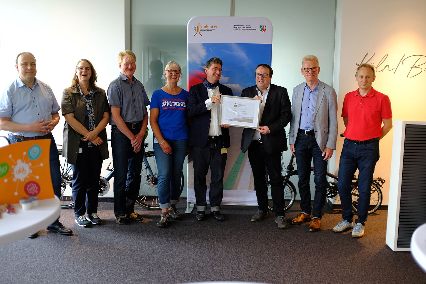 Urkundenübergabe MUNV FFA