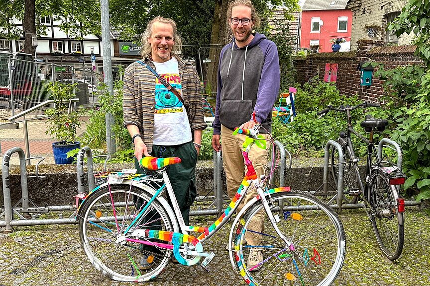 Bunte Räder zum STADTRADELN Bunte Räder zum STADTRADELN