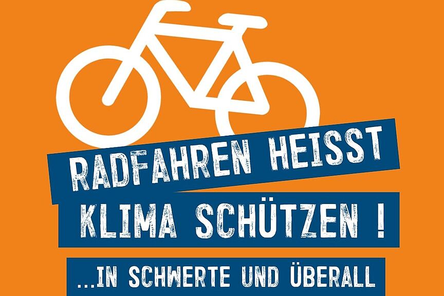 Aufruf Radfahren heißt Klima schützen!
