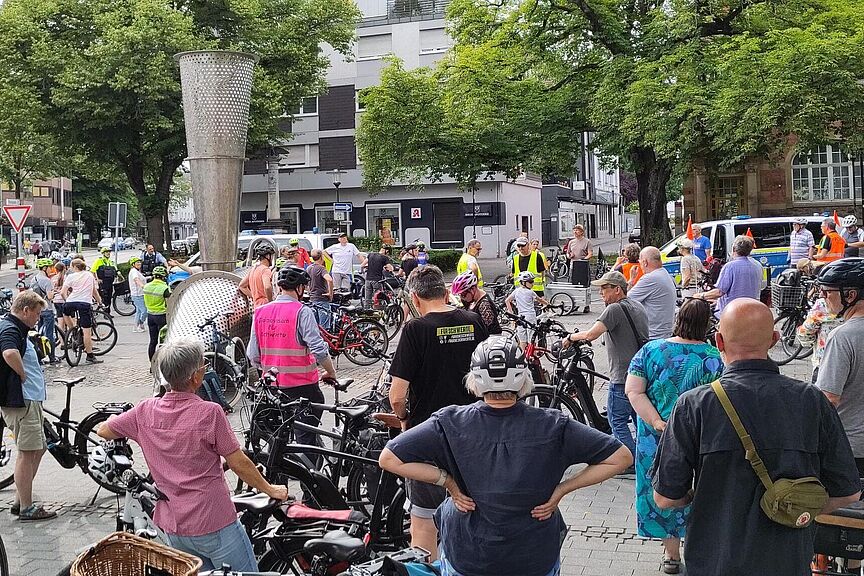 Fahrrad-Demo Fahrrad-Demo