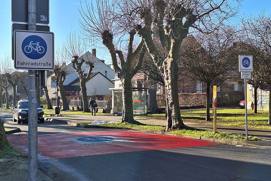 Fahrradstraße Fahrradstraße